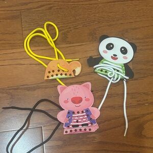Lacing activity toys